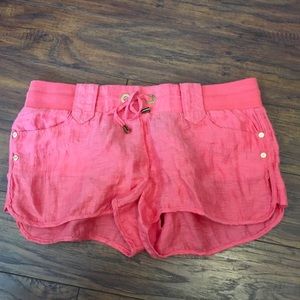 bebe Linen shorts